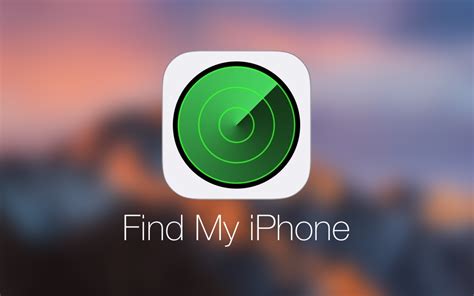 find my device iphone app